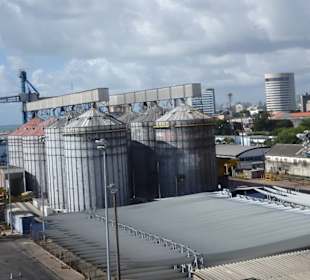 Teilansicht des Hafens