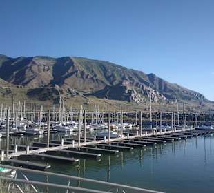 The Great Salt Lake – U.S. state of Utah.