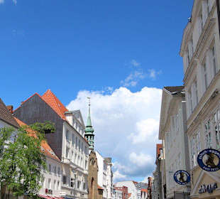 Geschäftsstraße Holm