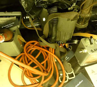 Exponate im Kellergeschoss des Alten Pumpwerkes