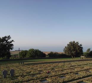 Gräberfeld auf dem Soldatenfriedhof Maleme