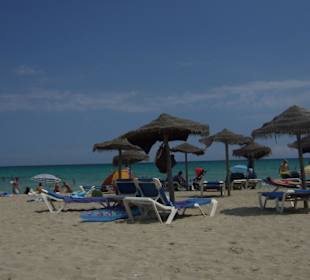 Schöner Strand 20 Minuten nördlich vom Hotel