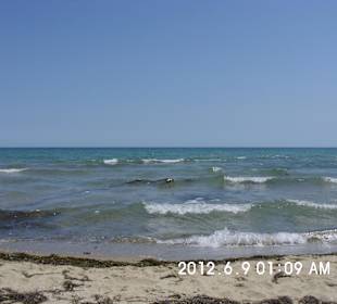 Strand in 300m Entfernung