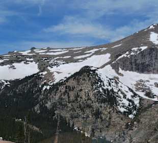 Auch im Mai noch Schnee...