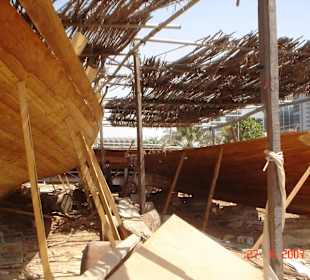 The old dow yard near the Interconti hotel