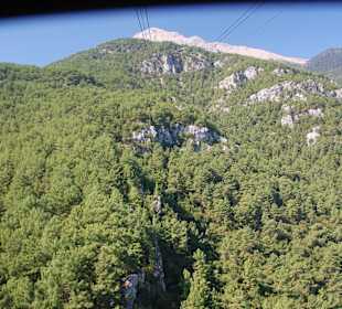 Widok z kolejki linowej