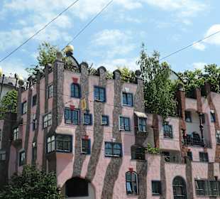 Das Hundertwasserhaus Grüne Zitadelle