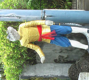 Phuket Zoo - Eingangsfigur