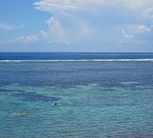 Der Indische Ozean unter den Tischen