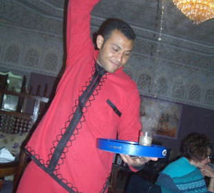 Im Restaurant Maroush