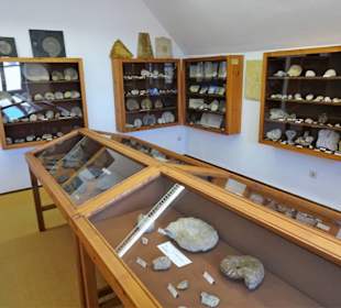 Mineraliensammlung im Heimatmuseum