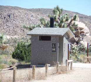 WC-Häuschen im National Park