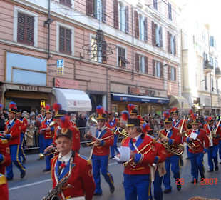 La banda Canta e Sciuscia di Sanremo