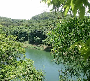 Fantastische Aussicht des Rio Chavon