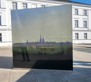 Blick auf Greifswald 