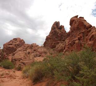 Leichte Bewölkung bei 38 Grad