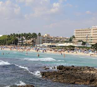 Schöner Strand in Sa Coma