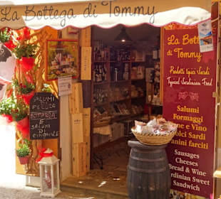 Eingang zur Bottega di Tommy