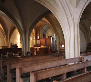 Blick in die Kirche