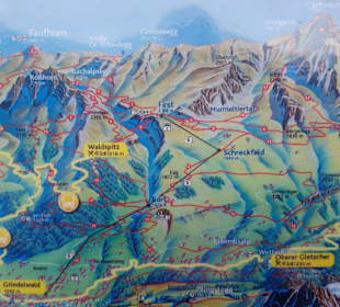 Wanderkarte