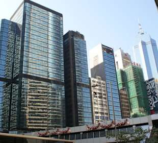 Skyline von Hongkong Island