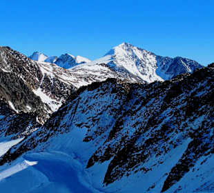 Schnalstal - Similaun und Marzellspitze