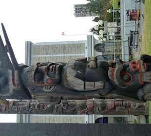 Totem im Thunderbird Park