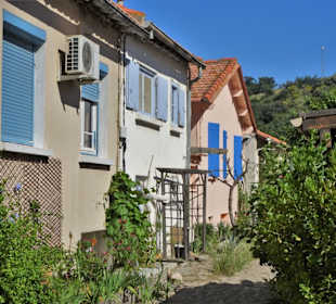 Der Charme der Strandhäuser von Le Racou