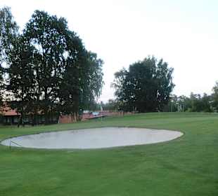 Bunker schützen das Grün