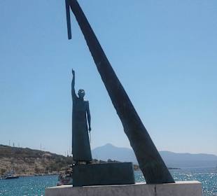 Ausflug zum Denkmal von Pythagoras