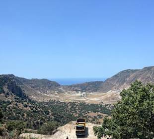 Landschaft rund um Vulkan Nisyros