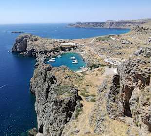 Wandern Lindos