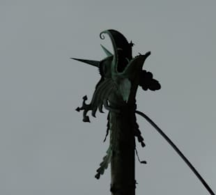 Wasserspeier am Rathaus