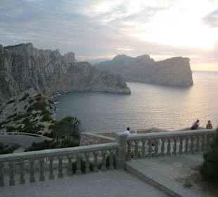 Cap de Formentor vor Sonnenuntergang
