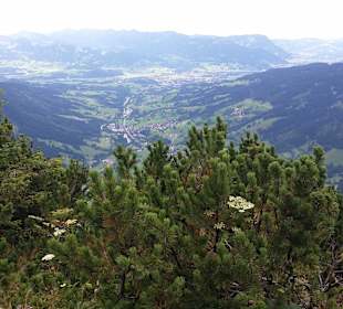 Grandioser Ausblick ins Tal