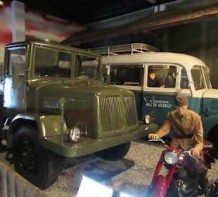 In den Hallen des Militärmuseums Lesany