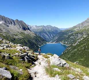 Blick von der Plauener Hütte