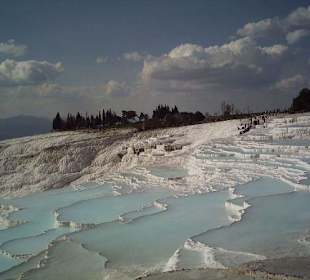 Kalksinterterrassen in Pamukkale