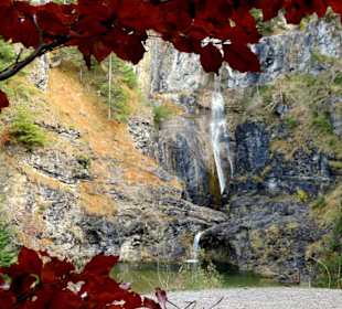 Herbststimmung am oberen Wasserfall