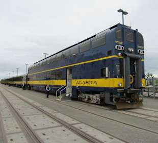 Der Zug wird bereitgestellt