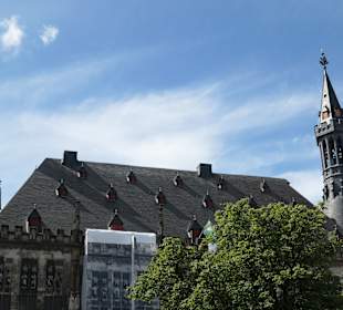 Das Rathaus von Aachen