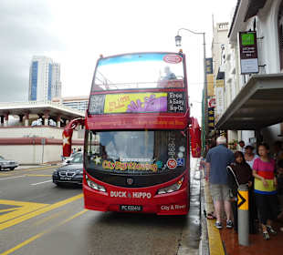 Unterwegs in Singapur mit dem Hop and Hop Bus