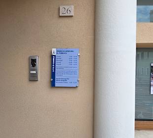 Info zum Behördengebäude