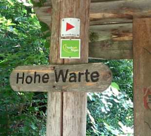 Wanderparkplatz Hohe Warte