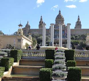 Place de les Cascades & Palau Nacional