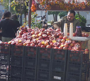 Granatapfelsaft am Topkapi Palast