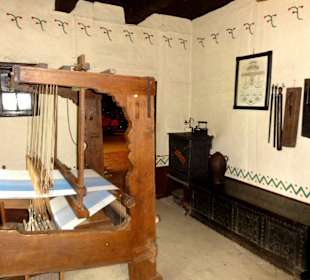 Alter Webrahmen im Ammerländer Bauernhaus