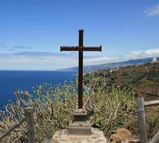 Am Beginn des Wanderweges in Richtung Puerto