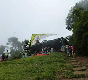 Start von der Plattform