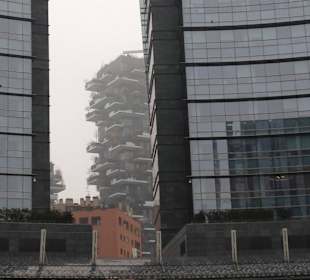 Zwischenblick auf Bosco Verticale